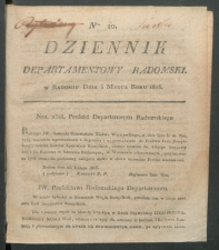 dziennik departamentowy radomski 1815-10-00001